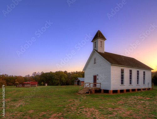 Slika na platnu Old Rural Chapel