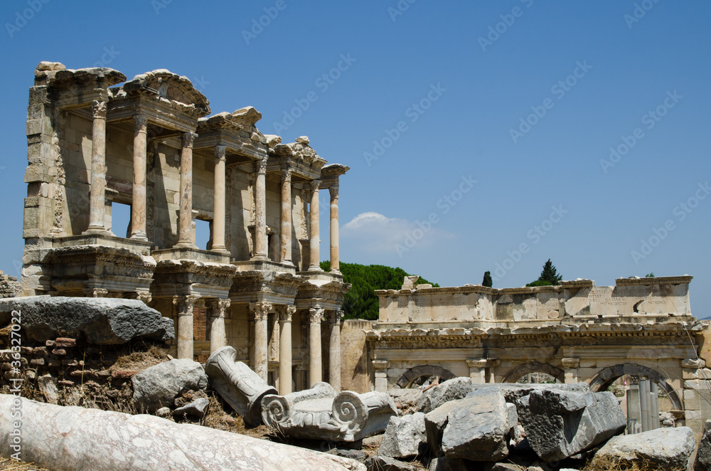 Ruins of Ancient Greek city Hierapolis