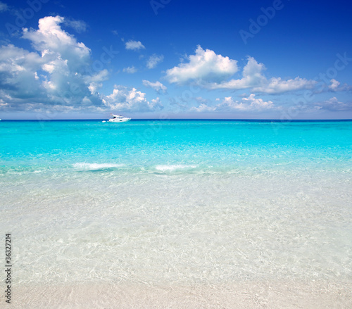 Illetes Formentera East beach tropical turquoise