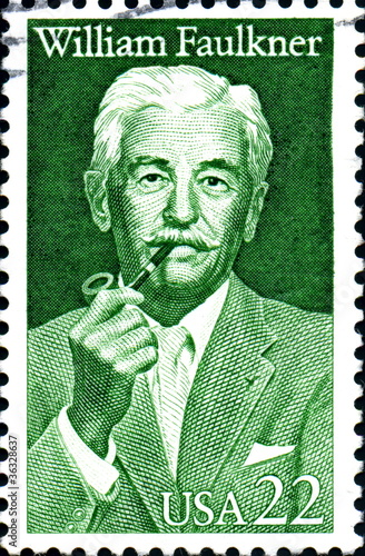 William Faulkner. US Postage. photo