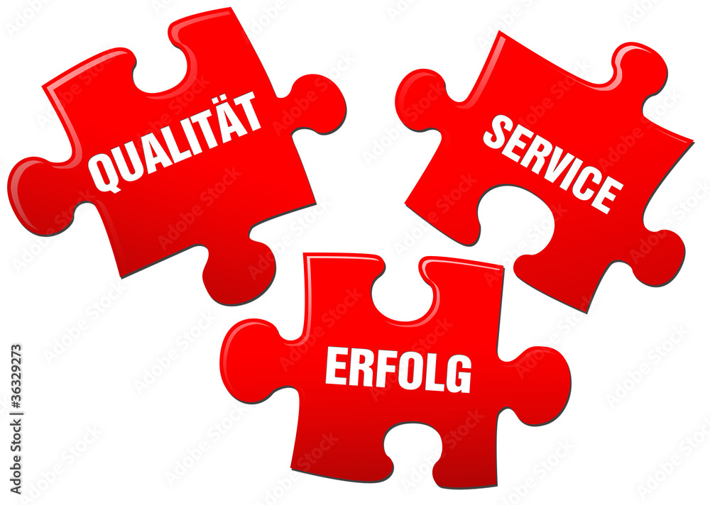 qualität service erfolg erfolgsfaktor puzzle qualität service erfolg erfolgsfaktor puzzle