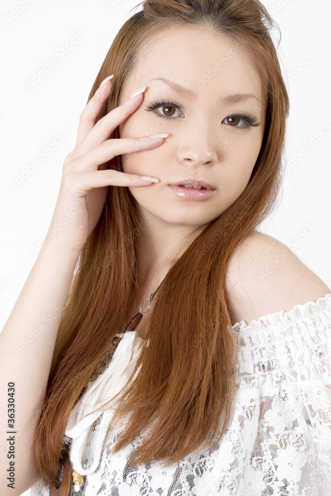 Beautiful young woman Beautiful young woman