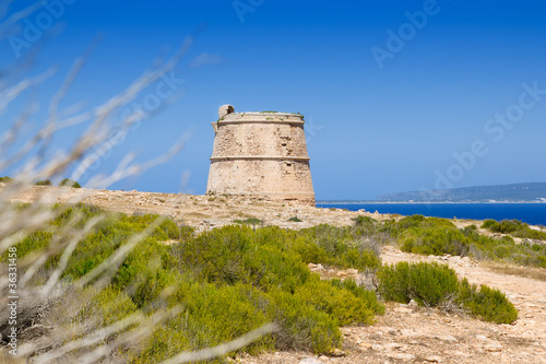 Torre des Garrovet in Babaria Cape Formentera photo