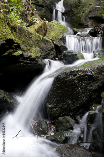 Waterfall in the Lumsdale valley  England