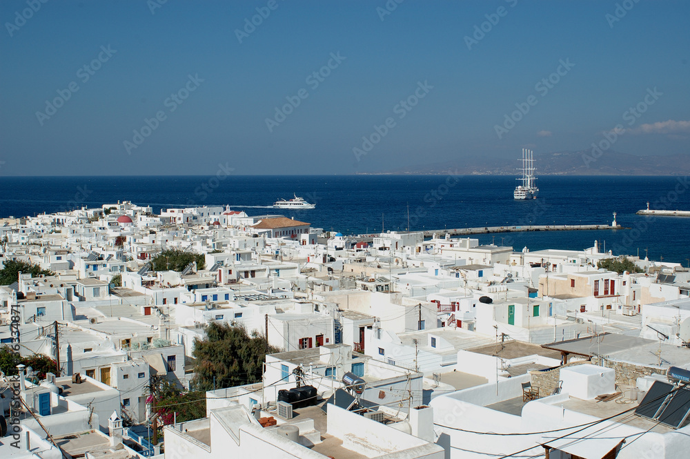 Fototapeta premium Mykonos Grecia