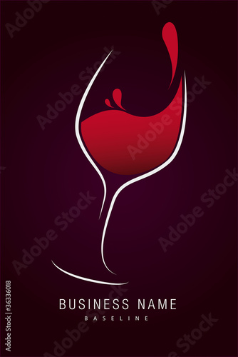logo verre de vin