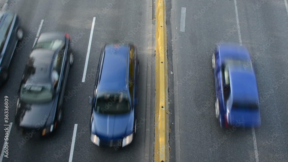 cars on the asphalt road cars on the asphalt road