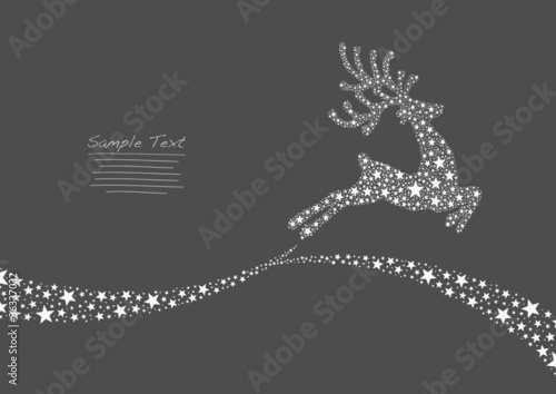 Flying Reindeer from Stars