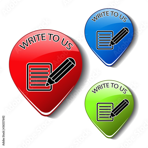 Vector contact icons