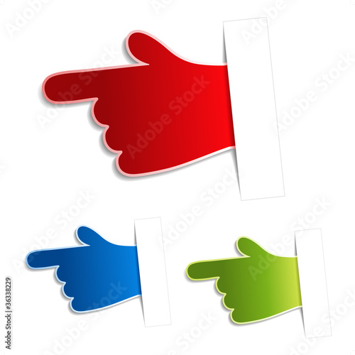 Vector navigation hands