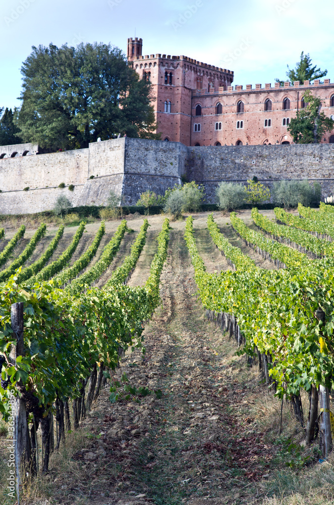 Toscana, Chianti: il Castello di Brolio