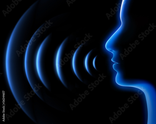 Kommunikation-Sprache-Schall