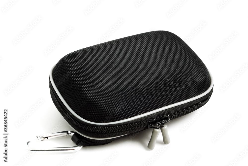 Black box isolated on white background Black box isolated on white background