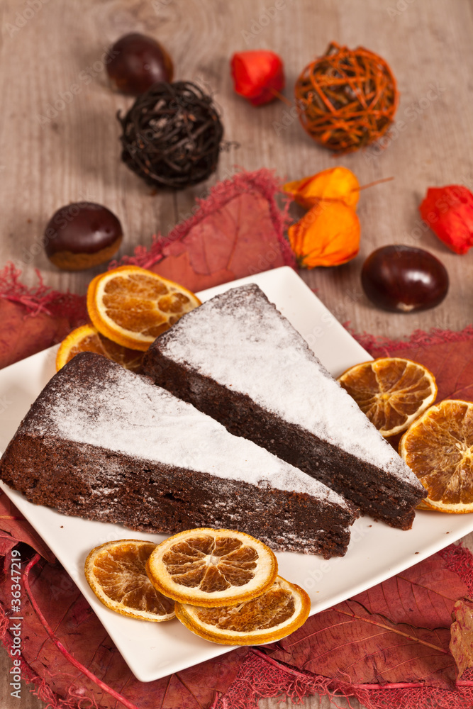 Chestnut cake Chestnut cake