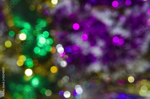 background of christmas lights