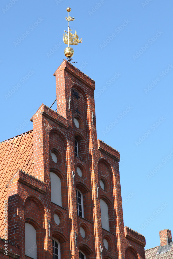 Giebelhaus in der Altstadt von Lübeck