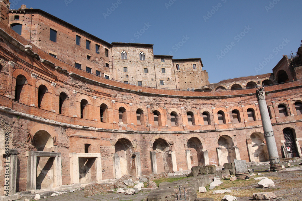 Le marché antique de Rome