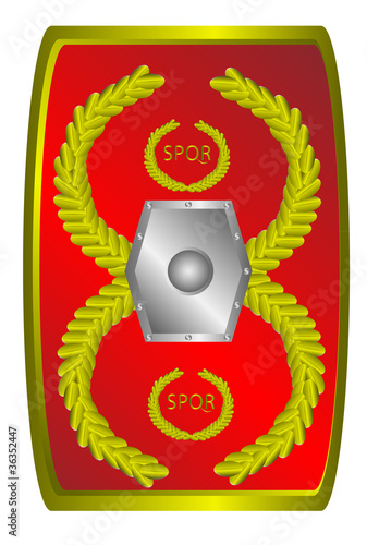 Roman legionary shield