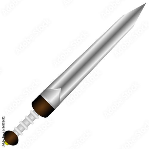 Gladius - a short sword Roman legionary