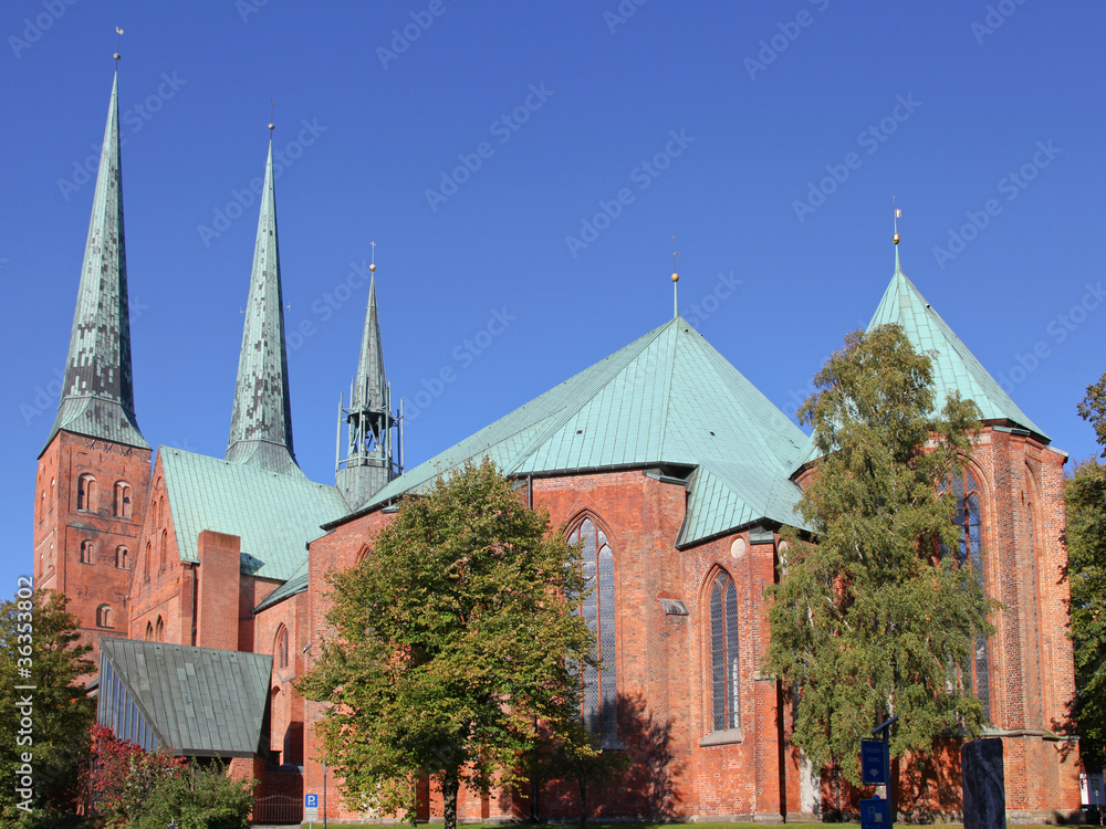 Fototapeta premium Der Dom zu Lübeck