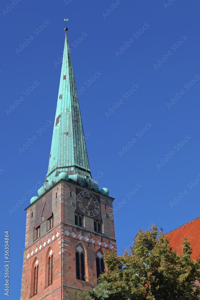 Jakobikirche in der Altstadt von Lübeck