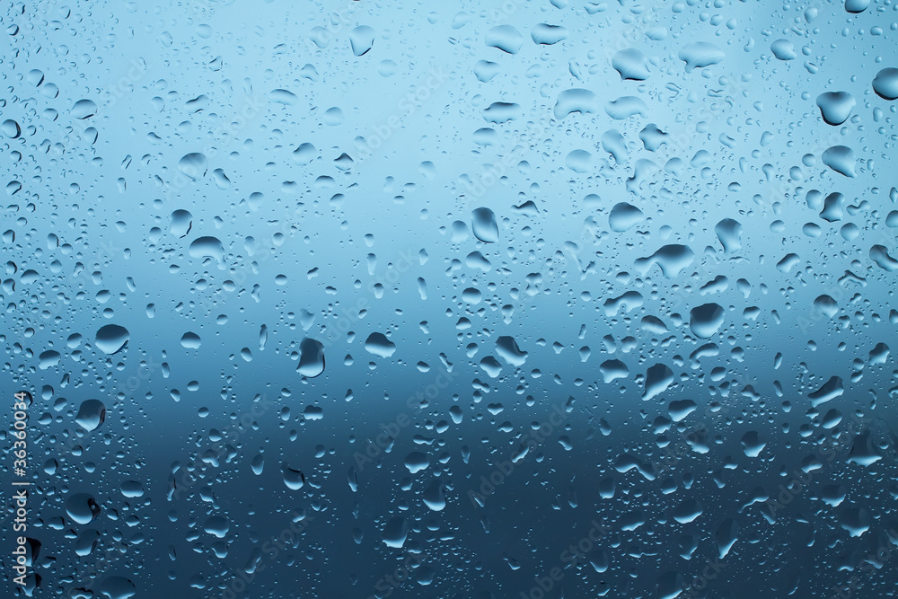 waterdrops on window after the rain waterdrops on window after the rain