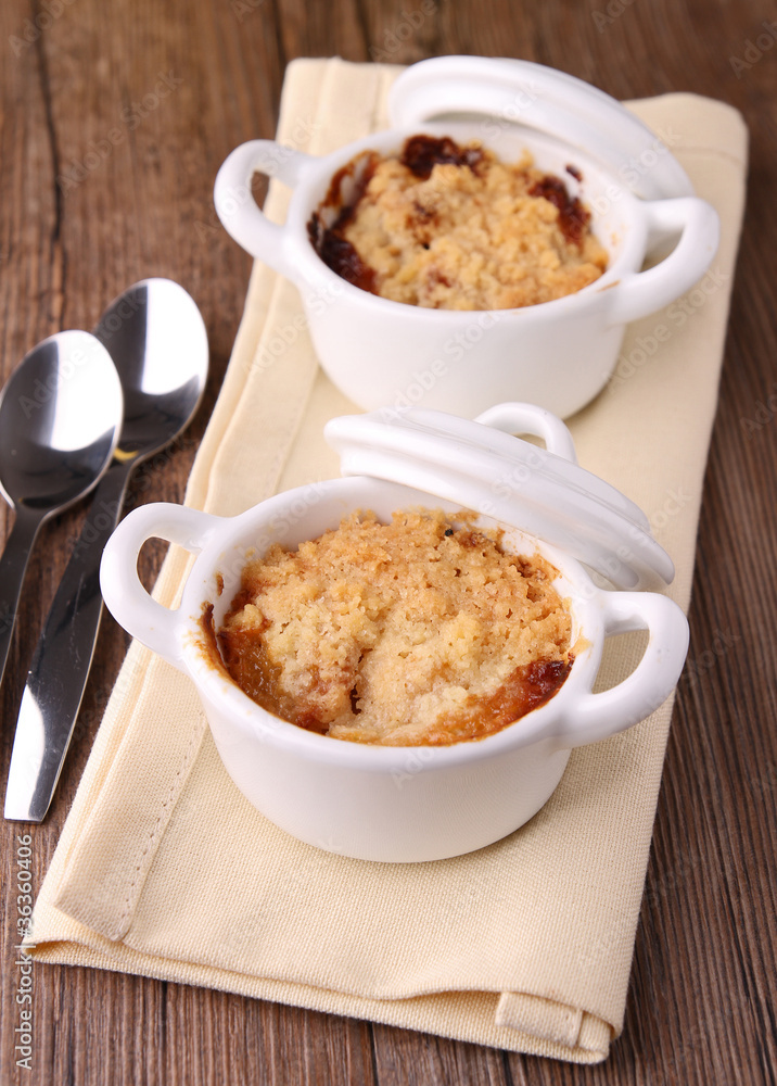 crumble crumble