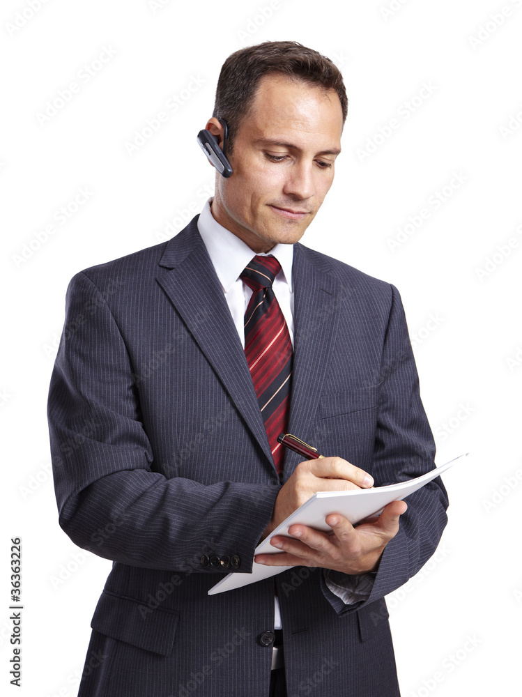 Business, Manager, Headphone