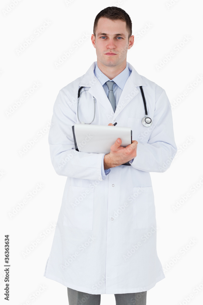 Serious looking doctor Serious looking doctor