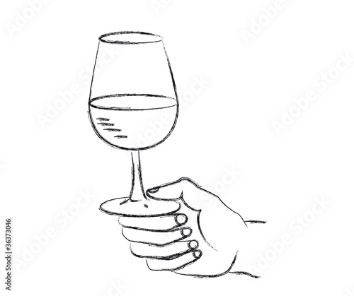 Tenir le verre