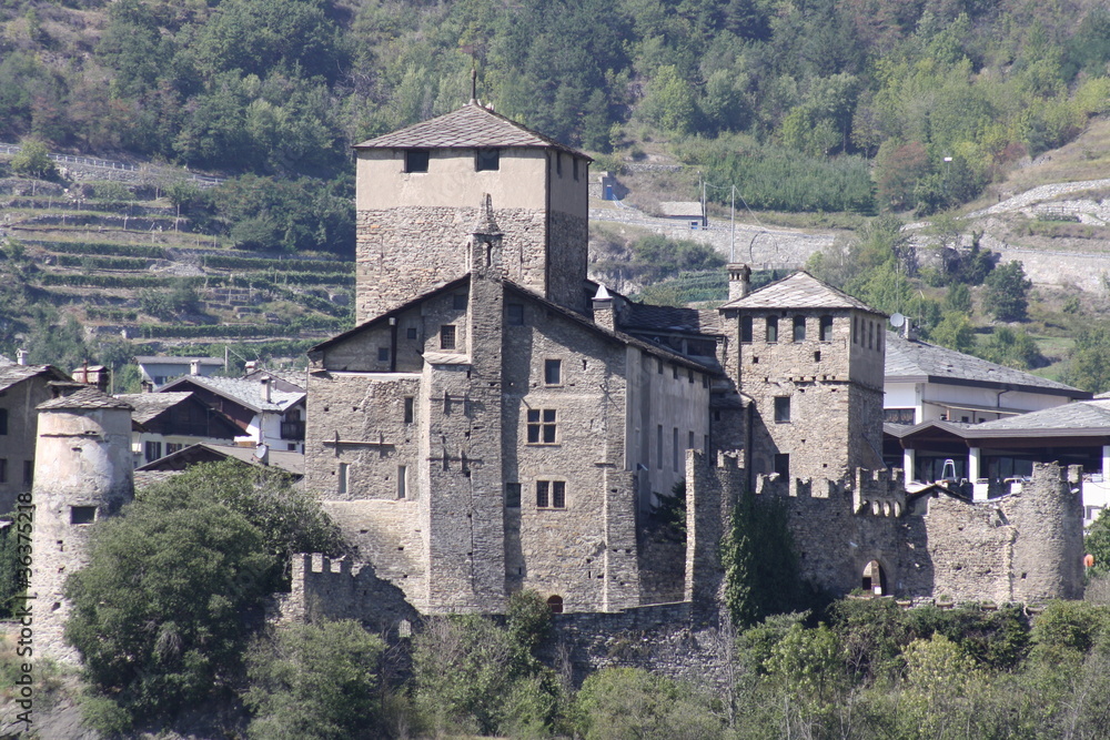 Sarriod de la Tour Castle (Aosta valley, Italy)