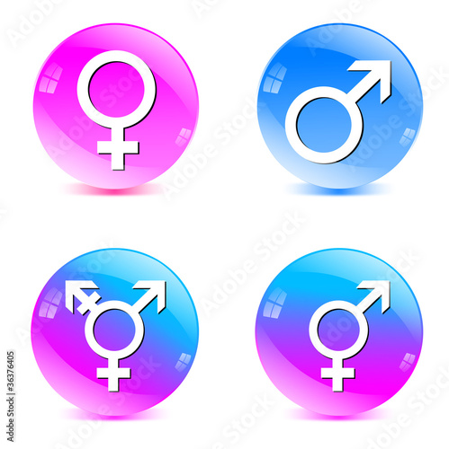 male, female, transgender symbol