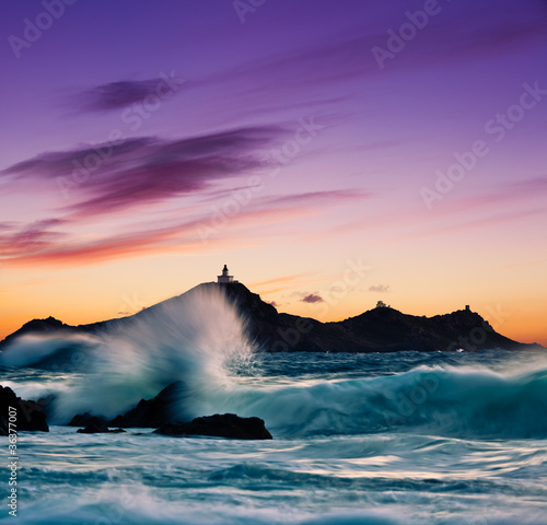 Fotomural îles Sanguinaires, Corse