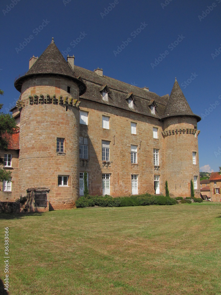 Château de Lacapelle-Marival ; Limousin ; Quercy ; Périgord