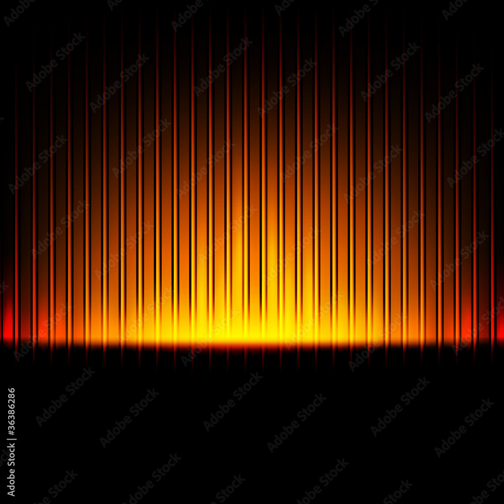 Bright golden abstract background