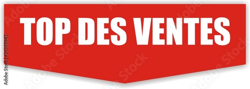 étiquette top des ventes