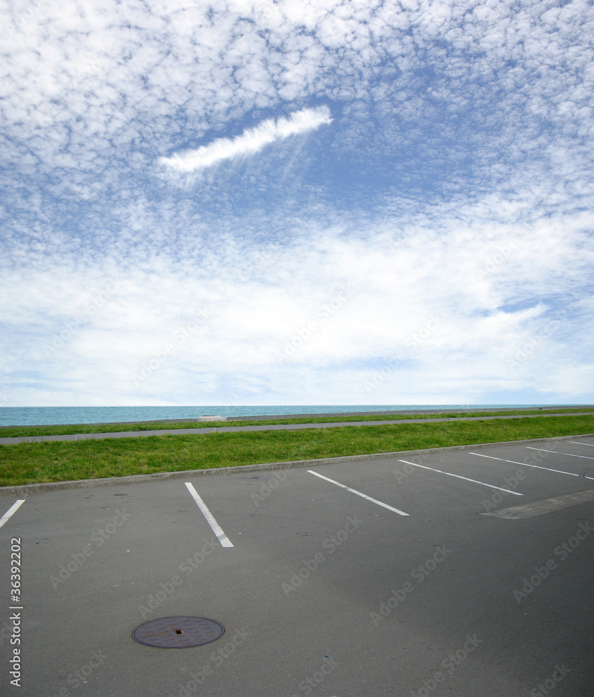 Fototapeta premium Parking lot