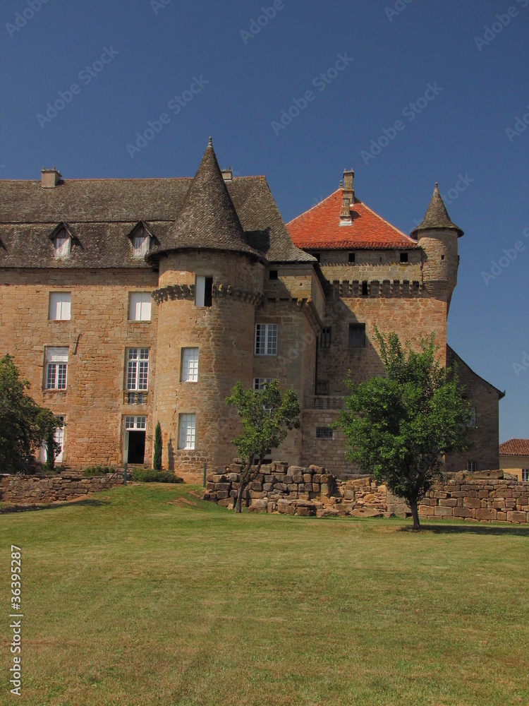 Château de Lacapelle-Marival ; Limousin ; Quercy ; Périgord