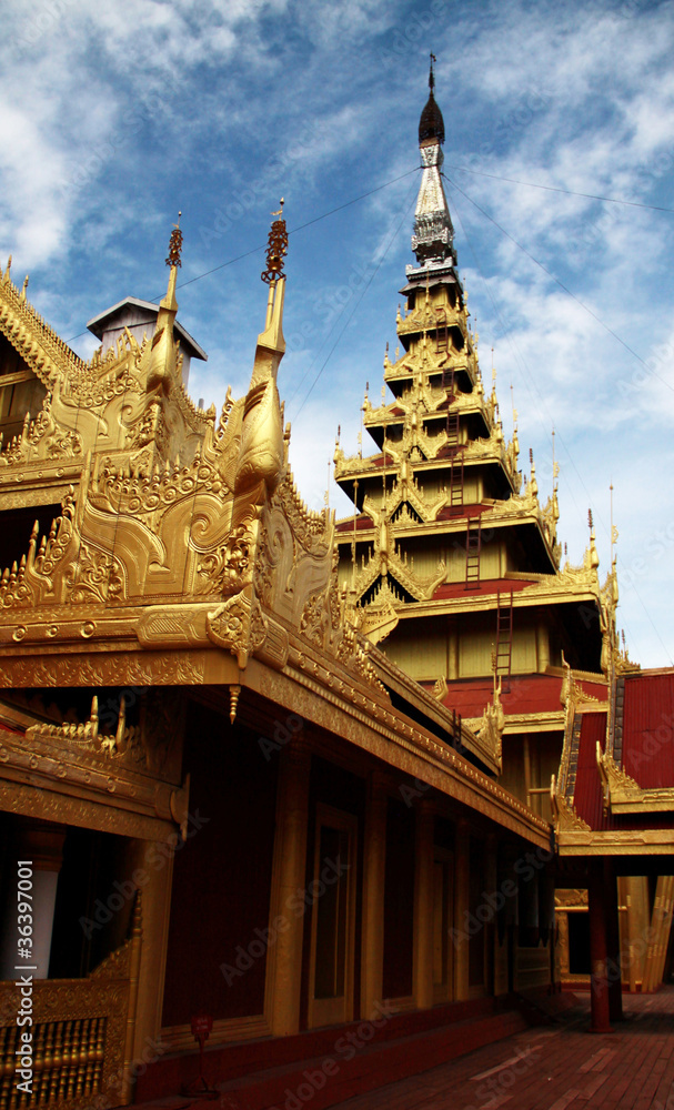 Palazzo reale di Mandalay, Birmania (Myanmar)