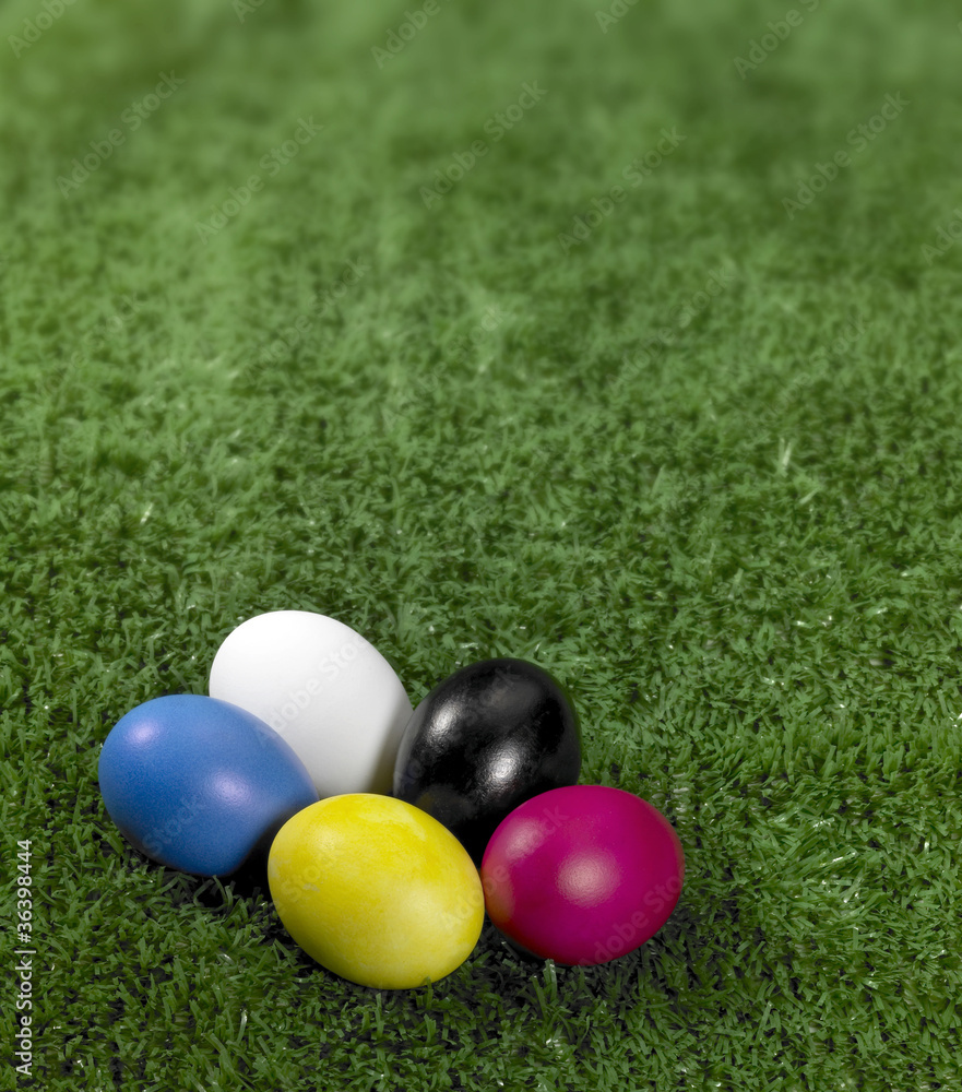 colorful Easter eggs colorful Easter eggs