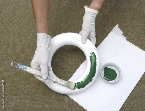 decorazione centrotavolo step by step