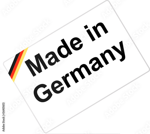 MADE IN GERMANY