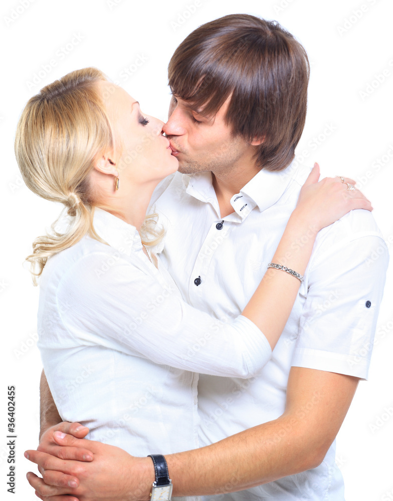 Portrait of a beautiful young happy smiling couple - Portrait of a beautiful young happy smiling couple -