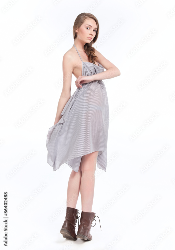 Fototapeta premium Attractive beautiful woman