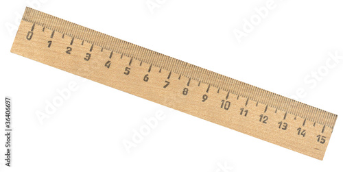 wooden ruler