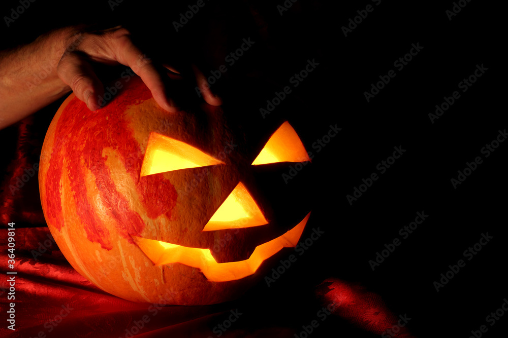 Fototapeta premium pumpkin for Halloween
