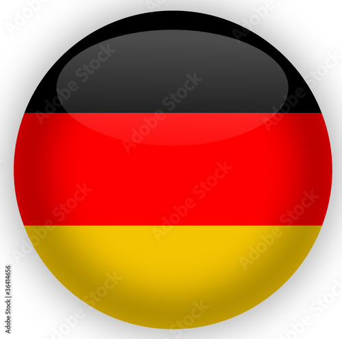 Free Download German flag button - GFXLoad
