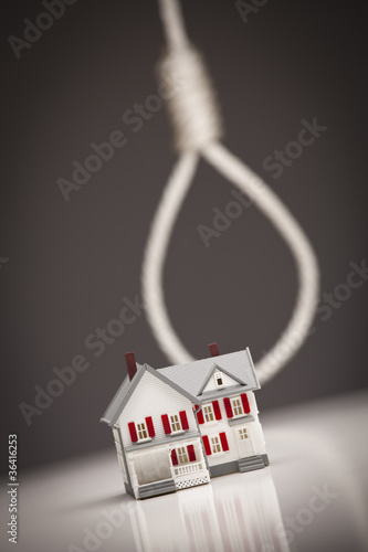 Valokuva House with Hangman's Noose in Background