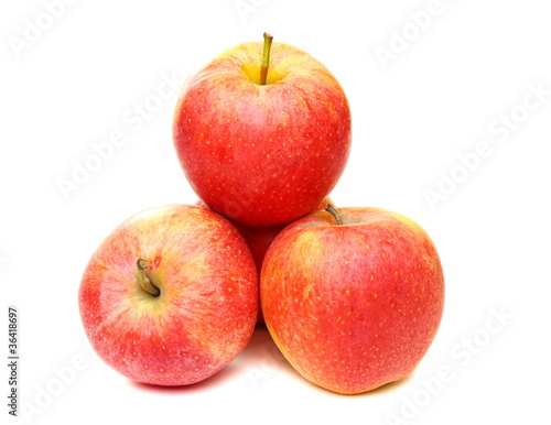 Beautiful ripe apple.
