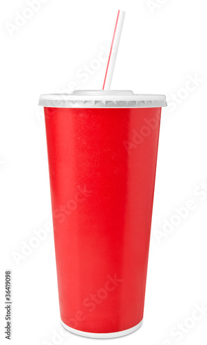 Fast food drinking cup